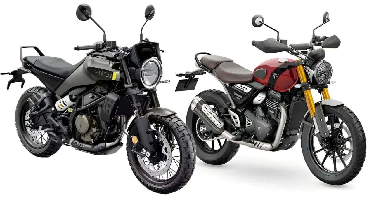 Svartpilen 401 VS Scrambler 400X
